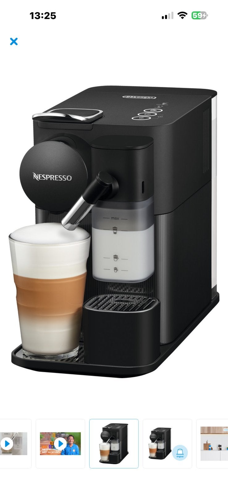 Machine à café Nespresso Delonghi, Electroménager, Enlèvement, Comme neuf