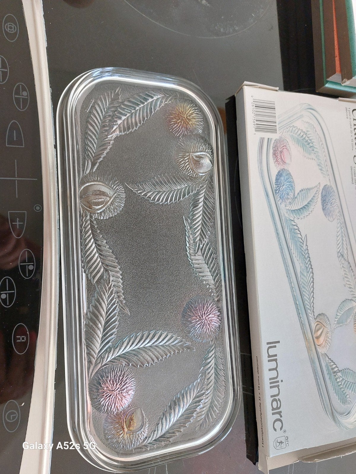plat à  cake 33cm sur 15 en verre, Maison & Meubles, Cuisine | Vaisselle, Neuf, Plateau, Verre, Enlèvement