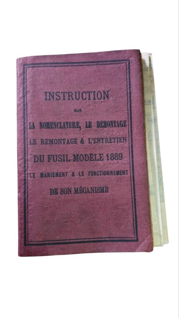 Ouvrages abbl mauser 1889 + instruction, Collections, Objets militaires | Seconde Guerre mondiale, Enlèvement ou Envoi