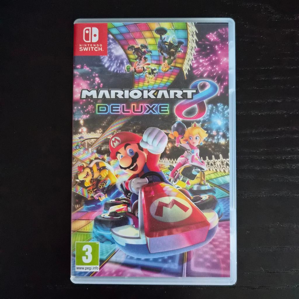 Mario Kart 8 Deluxe Nintendo Switch, Ophalen, Racen en Vliegen, Zo goed als nieuw, Eén computer