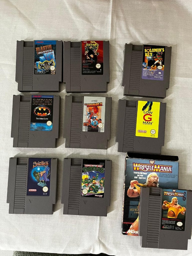 NES games lot – 9 stuks PAL (Nintendo Entertainment System), Consoles de jeu & Jeux vidéo, Jeux | Nintendo NES, Enlèvement ou Envoi