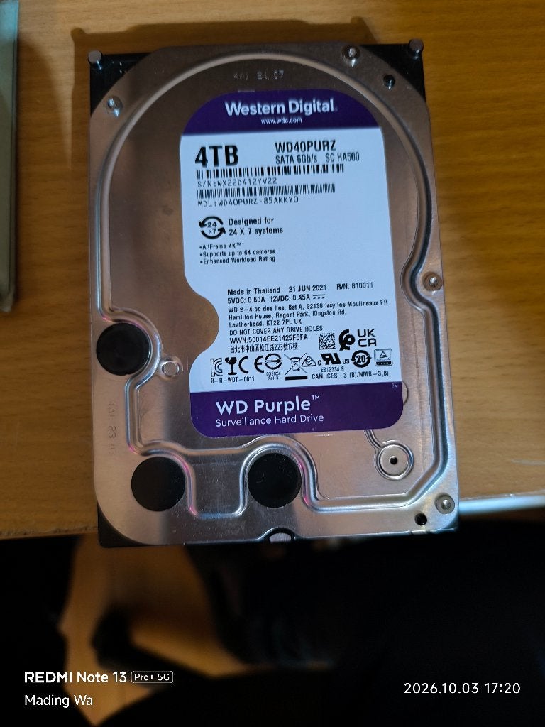 HDD 3.5 te koop, Intern, Western Digital, 4 et 6 tb, Ophalen of Verzenden
