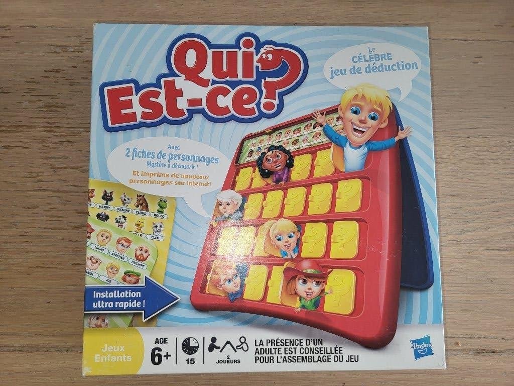 Jeu Qui est-ce ? Hasbro, Een of twee spelers, Ophalen of Verzenden, Gebruikt, Hasbro