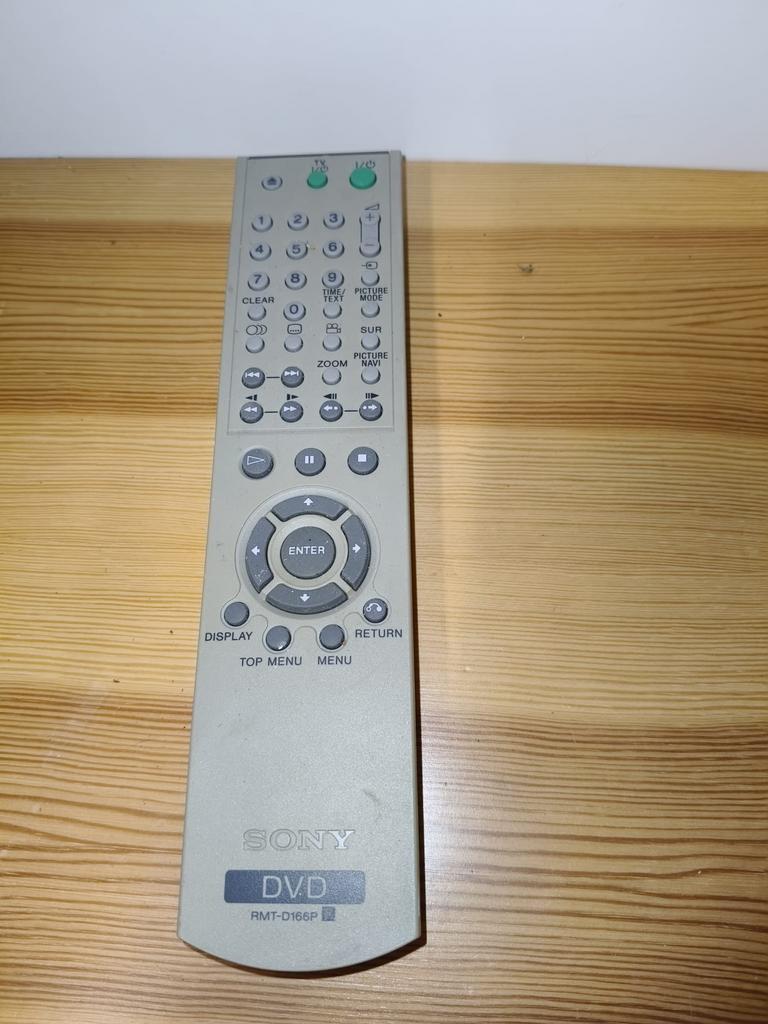Sony DVD Afstandsbediening RMT-D166P, Audio, Tv en Foto, Afstandsbedieningen, Ophalen of Verzenden, Zo goed als nieuw, Dvd