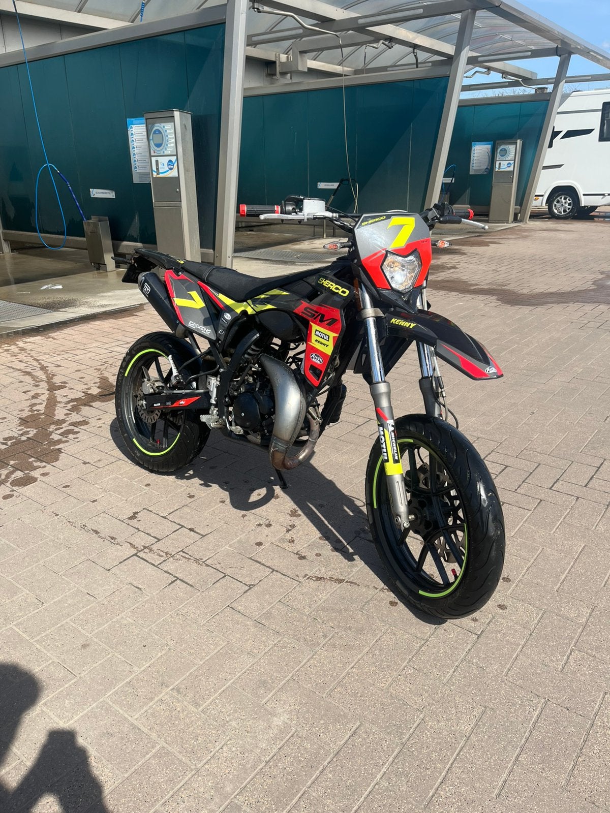 Sherco sm50 50cc, Ophalen, Zo goed als nieuw