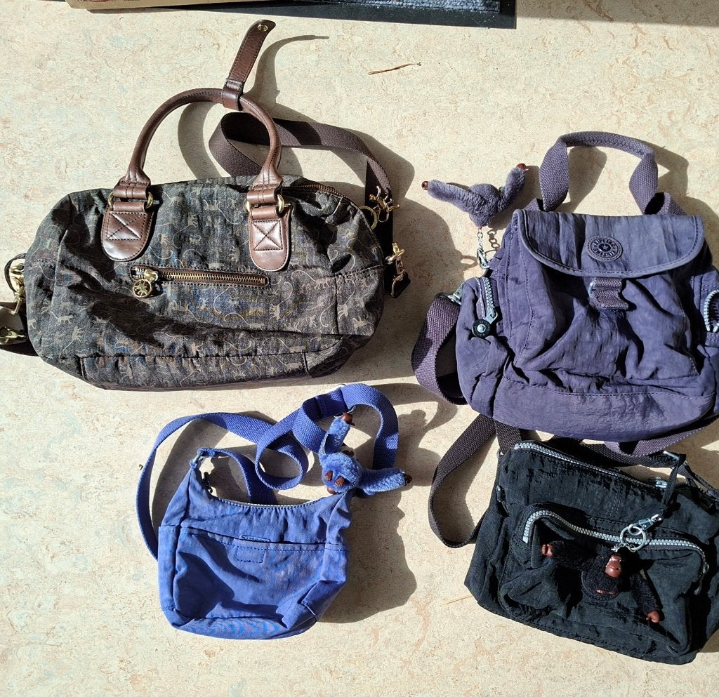 KIPLING: 6grote/kleine handtassen, grote tas (vr laptop enz), Ophalen, Gebruikt, Overige kleuren, Overige typen