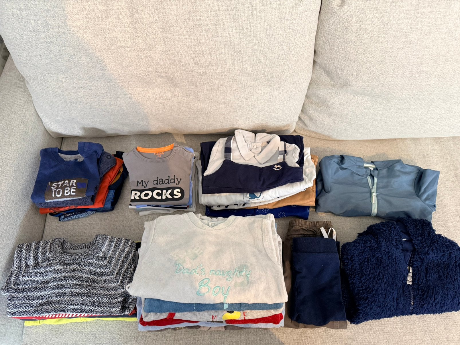 Pakket jongen 68, Kinderen en Baby's, Kinderkleding | Kinder-kledingpakketten, Ophalen, Zo goed als nieuw