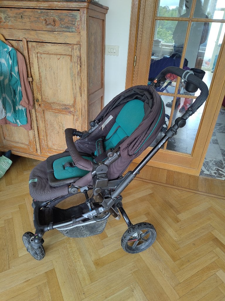 Pousette Jane Matrix 2 Light nacelle et siège, Avec siège auto, Autres marques, Enlèvement ou Envoi, Poussette combi