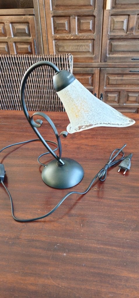 Sfeerlamp, Gebruikt, Klassiek, Ophalen of Verzenden, Glas