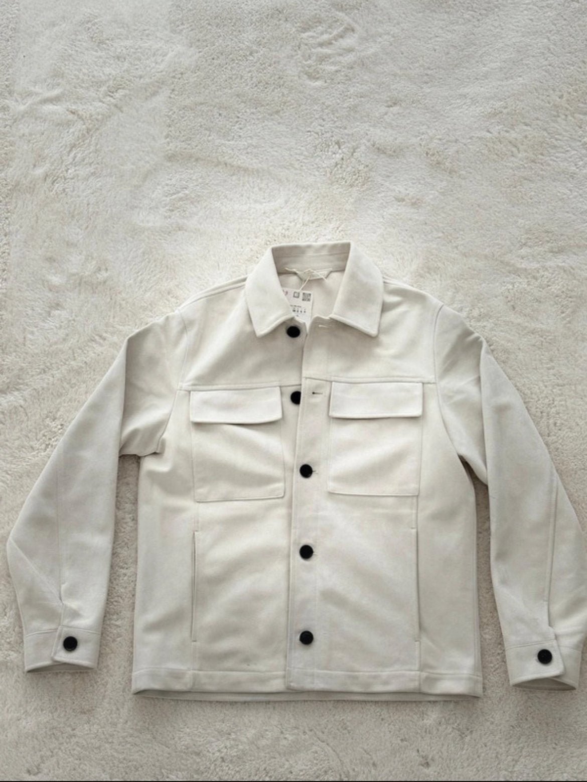 Zara witte jas, Kleding | Heren, Ophalen, Gedragen, Maat 46 (S) of kleiner, Wit
