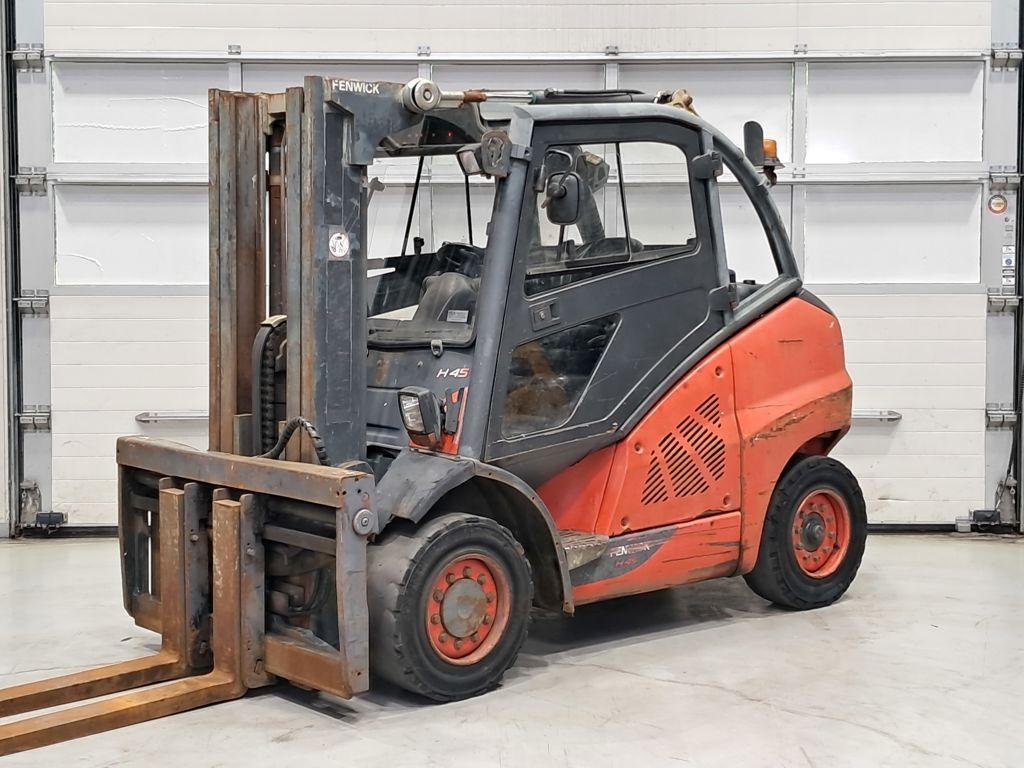 Linde H45D-01, Plus de 4 000 kg, Diesel, Chariot élévateur, LINDE