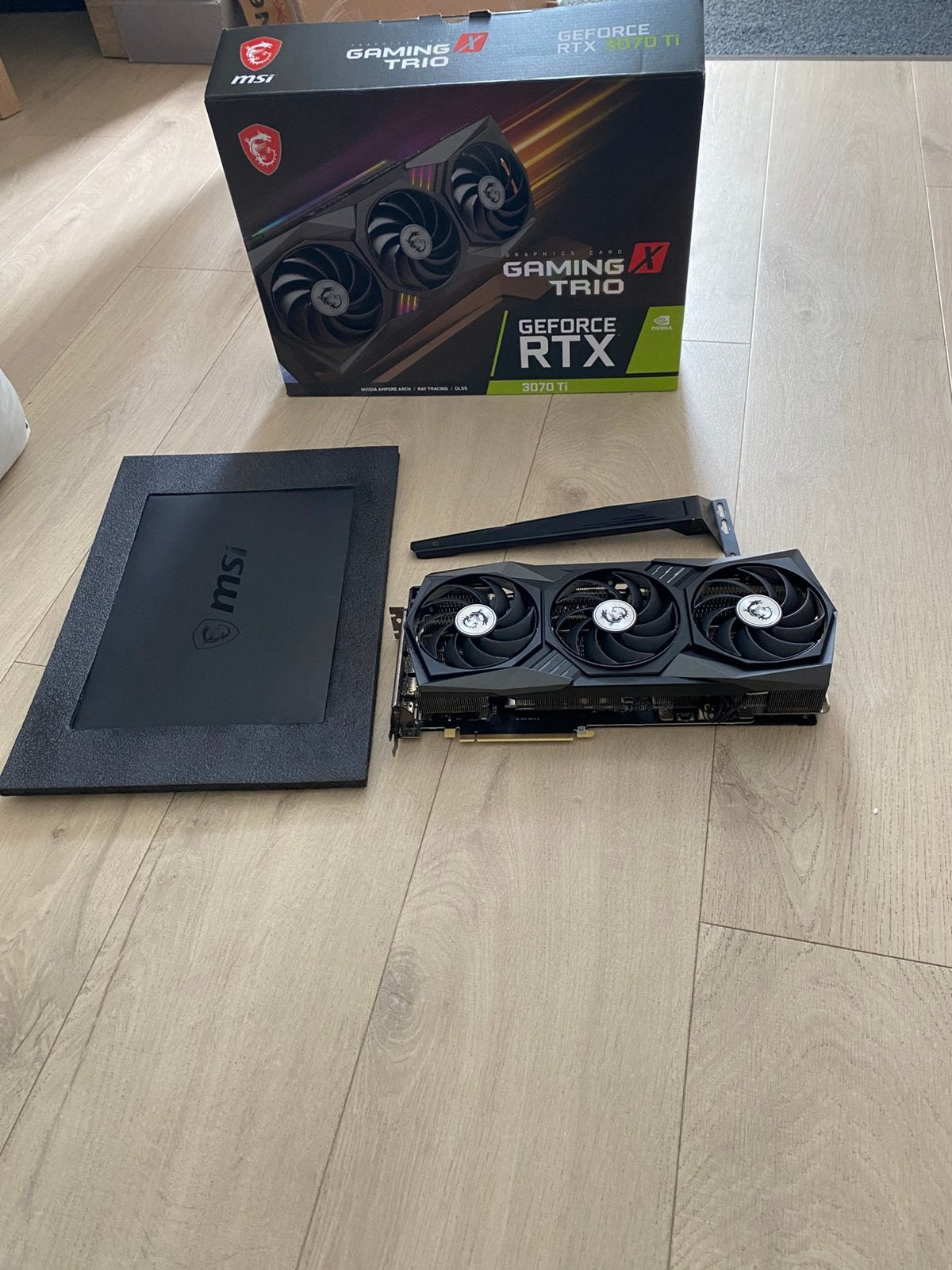 MSI NVIDIA GeForce RTX 3070 Ti 8GB, Computers en Software, Videokaarten, GDDR6, PCI-Express 4, Ophalen of Verzenden, Zo goed als nieuw