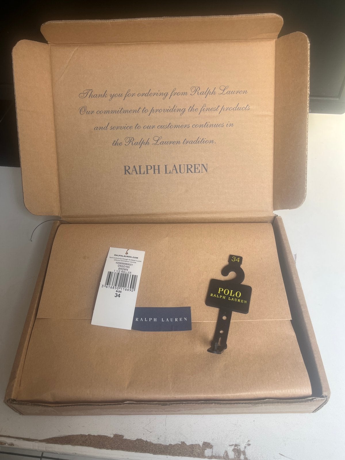 Ralph Lauren riem, Kleding | Heren, Riemen en Ceintuurs, Overige kleuren, Echt leder, Nieuw, Ophalen of Verzenden