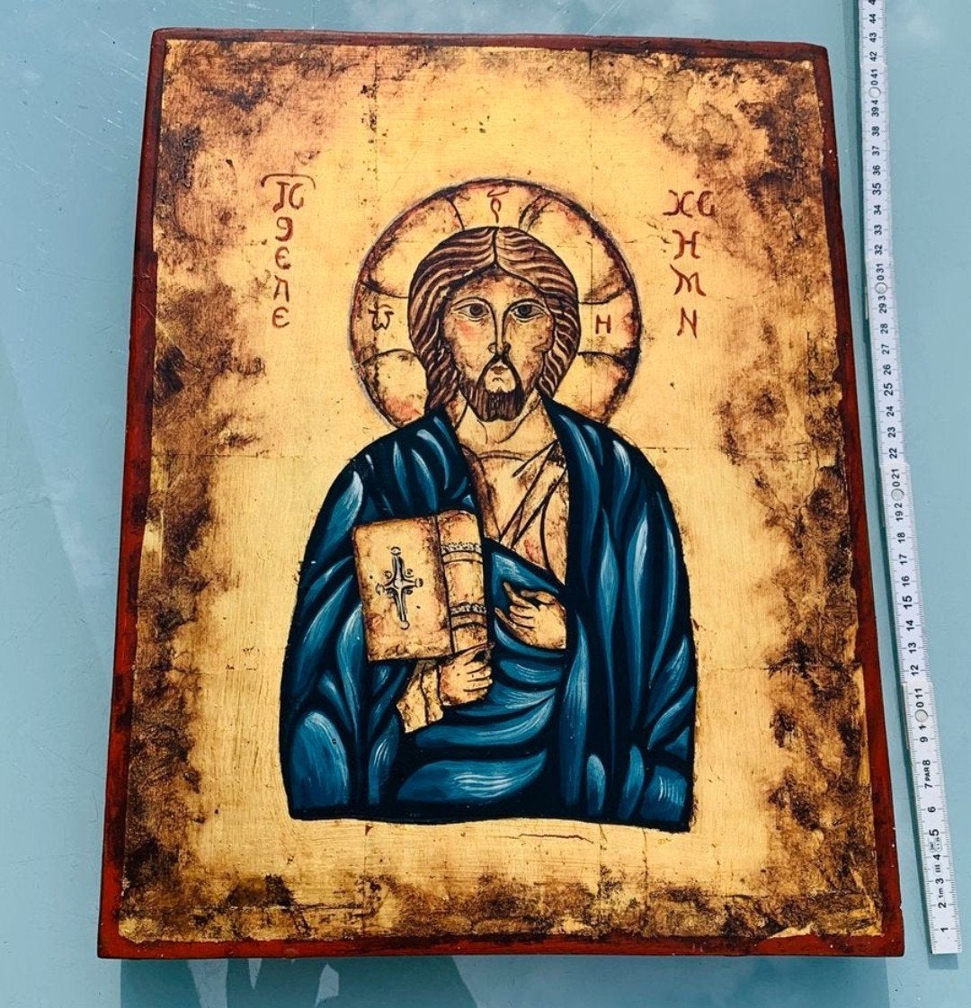 authentiek kunstwerk van Jezus Christus, Antiek en Kunst, Ophalen