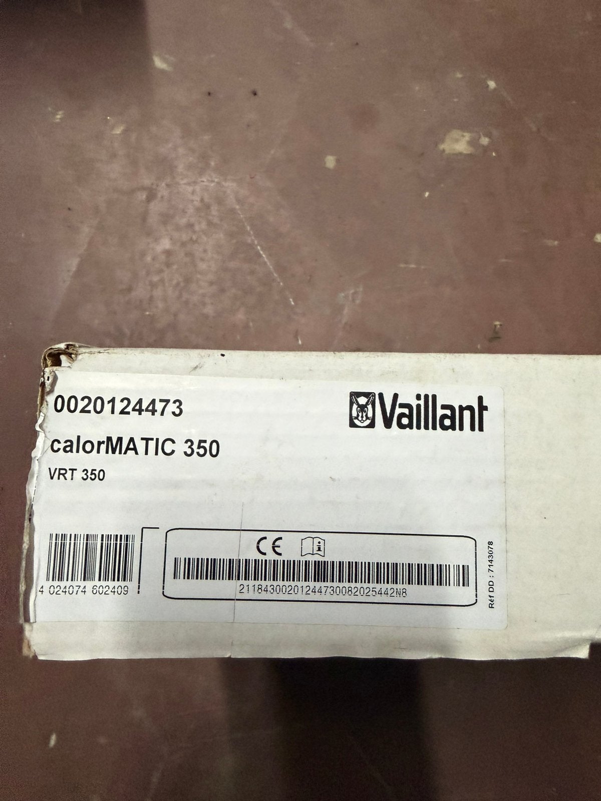 Vaillant VRT 350, Ophalen of Verzenden, Zo goed als nieuw