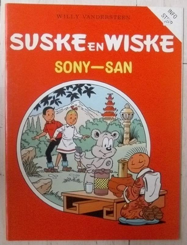 Suske en Wiske - Sony-san ( 1986 ), Enlèvement ou Envoi