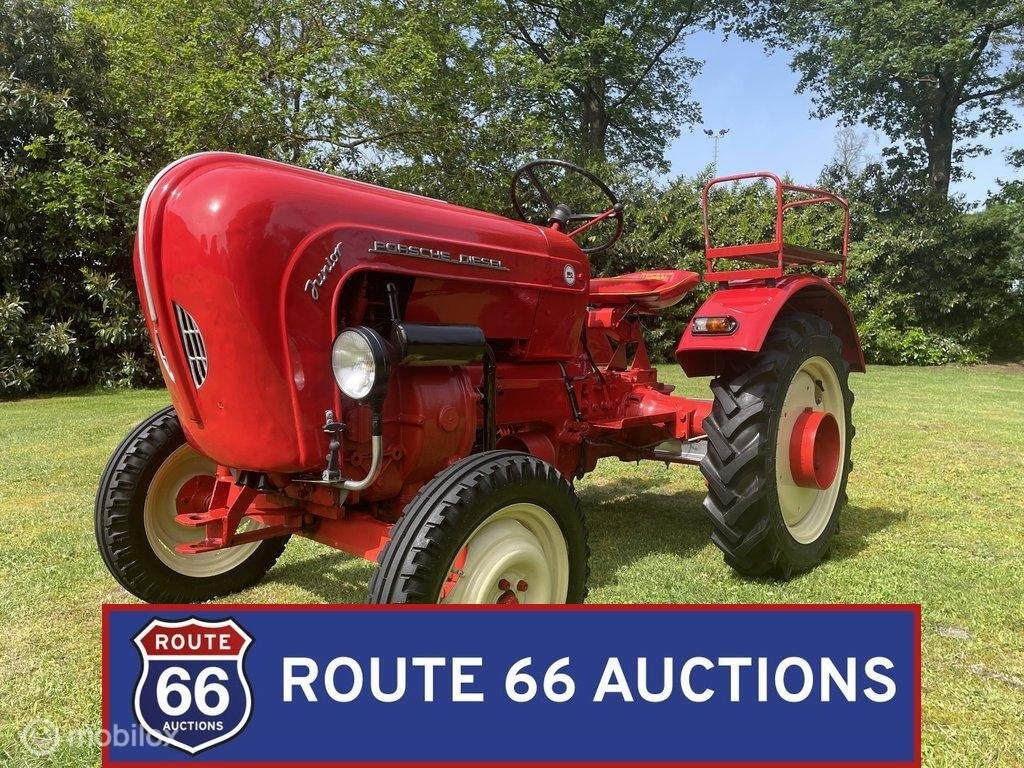 Porsche-Diesel Junior 108 | 1959 | Route 66 Auctions, Auto's, Oldtimers, Zwart, Bedrijf, Overige carrosserie, Porsche