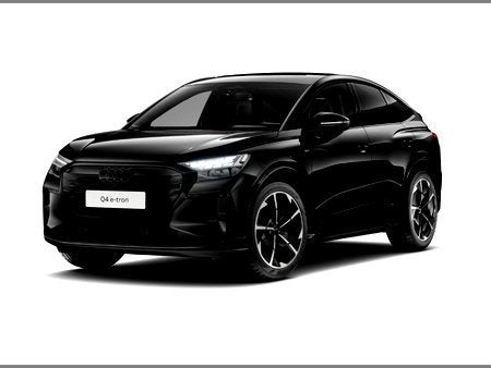 Audi Q4 Sportback e-tron 82 kWh Performance Corporate S, Auto's, Audi, Automaat, Zwart, Elektrisch, Parkeersensor