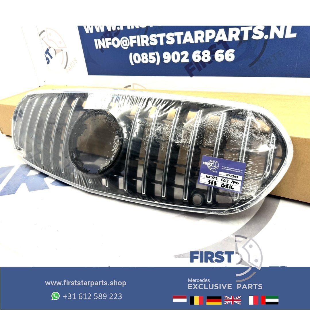 W223 S63 AMG GT GRIL 2021-2026 PANAMERICANA GRILLE A22388096, Utilisé, -, -, Enlèvement ou Envoi