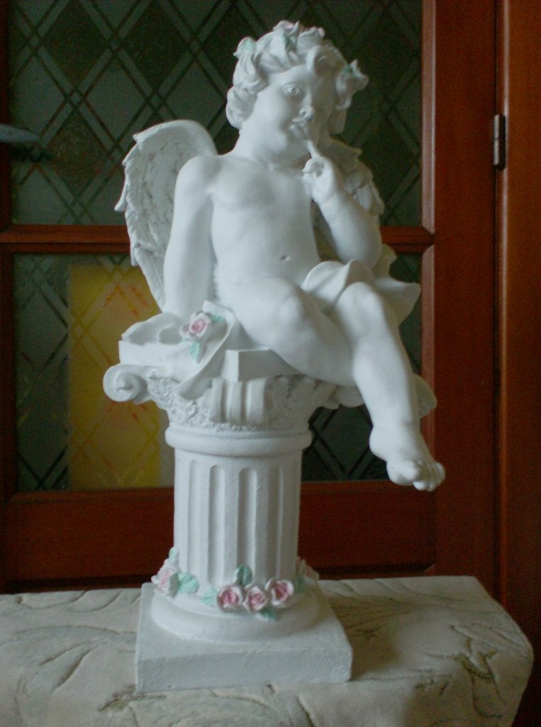 Cupido's, Tuin en Terras, Ophalen, Zo goed als nieuw, Overige materialen, Engelenbeeld