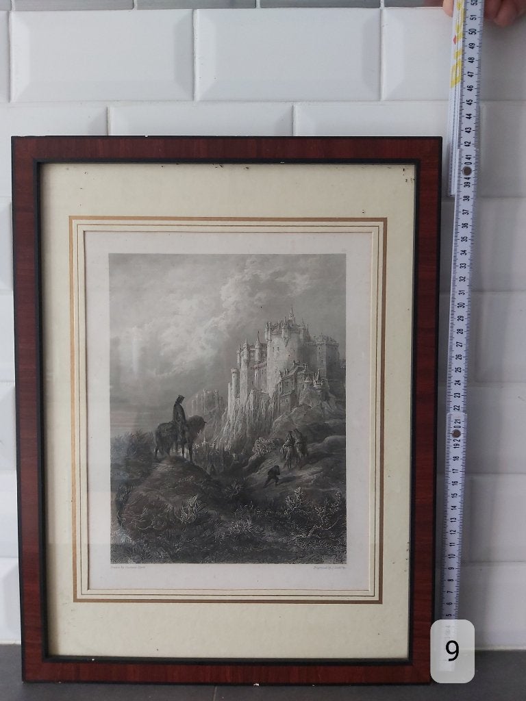 Gravure Gustave Doré, Antiquités & Art, Portrait ou Personnes, Enlèvement ou Envoi, Autres techniques, Réaliste