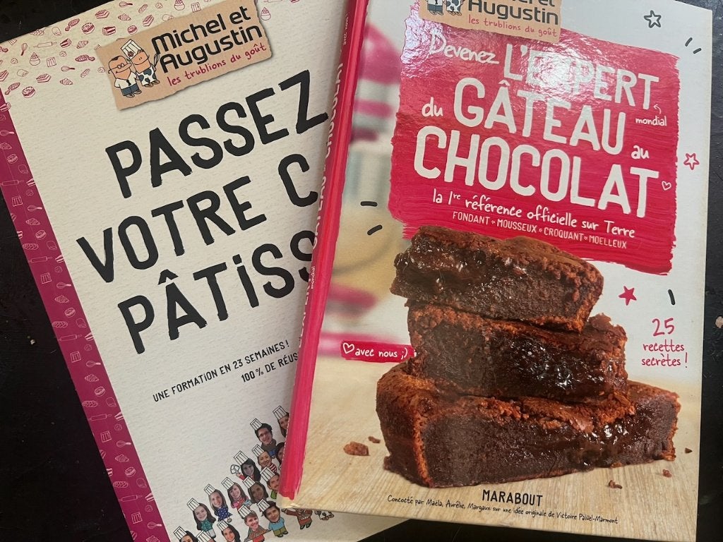 2 livres Michel & Augustin CAP Pâtissier & Chocolat, Enlèvement, Comme neuf, Europe, Gâteau, Tarte, Pâtisserie et Desserts
