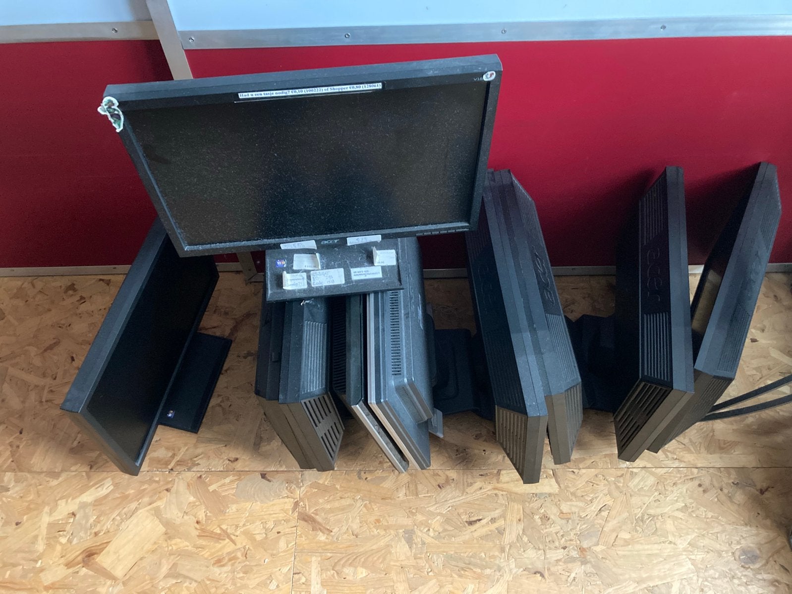 16 Acer Beeldachermen 19 Inch, Computers en Software, Ophalen, Gebruikt