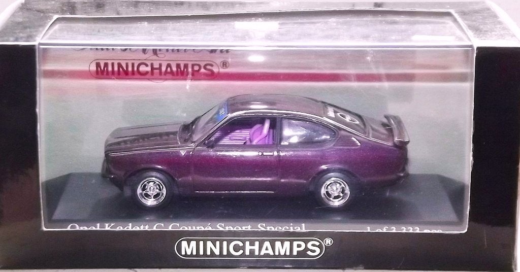 Opel Kadett C Coupé Sport-Special 1973-77 - Echelle 1:43, Ophalen of Verzenden, Nieuw, Auto, MiniChamps