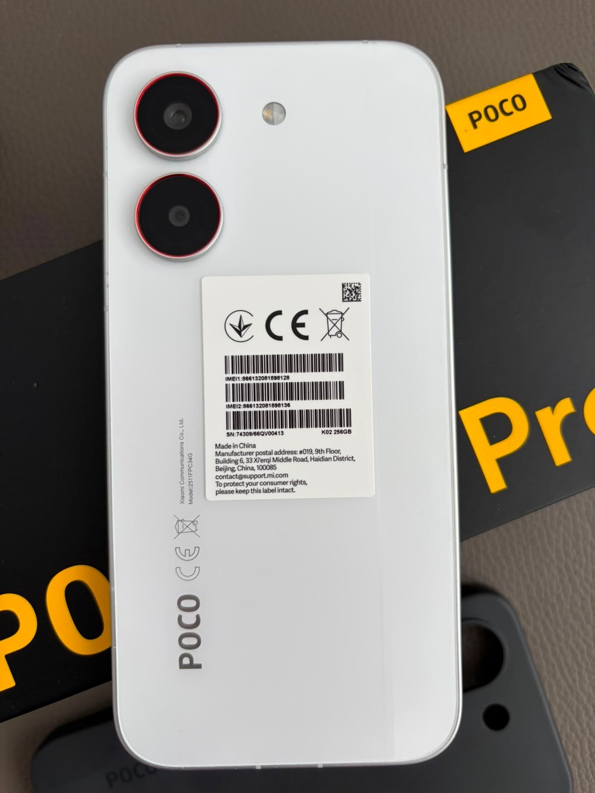 Poco x8 Pro à l'état neuf, 3 mois, batterie à 100%, Télécoms, Téléphonie mobile | Marques Autre, Autres modèles, Enlèvement ou Envoi