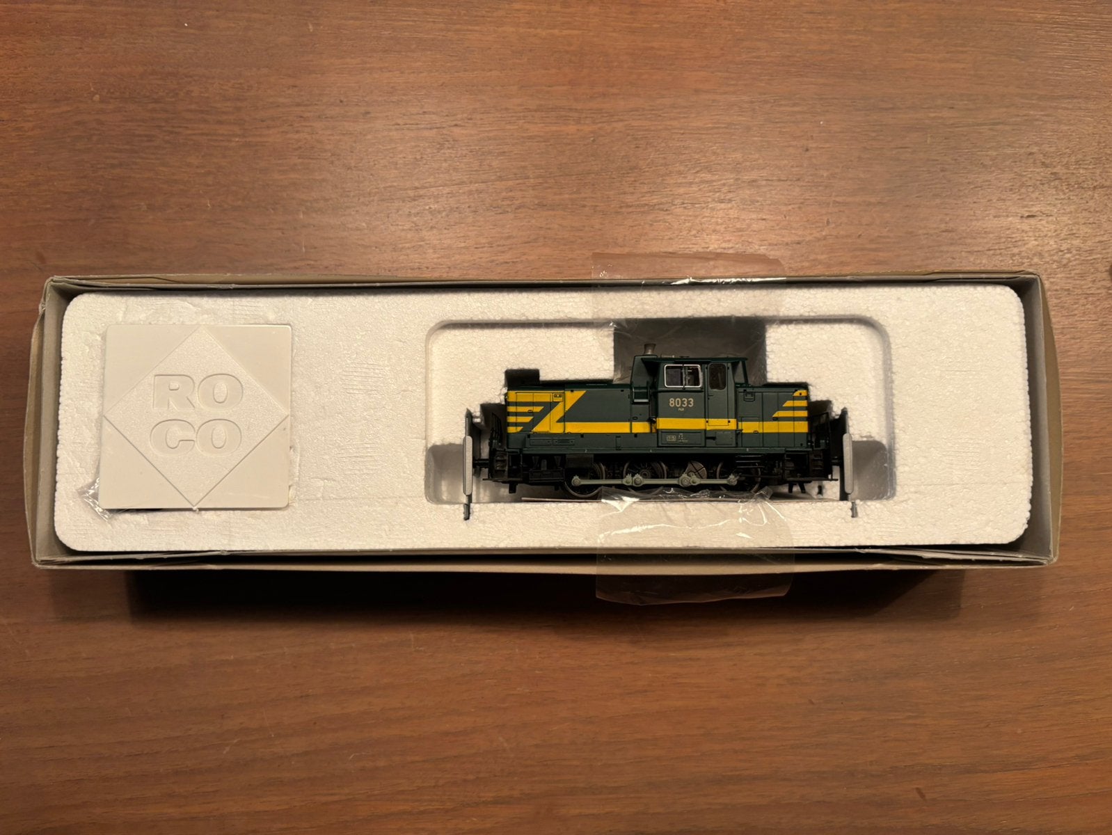 Roco 43961 - NMBS 8033 (analogique AC/3R), Analogique, Enlèvement ou Envoi, Courant alternatif, Comme neuf