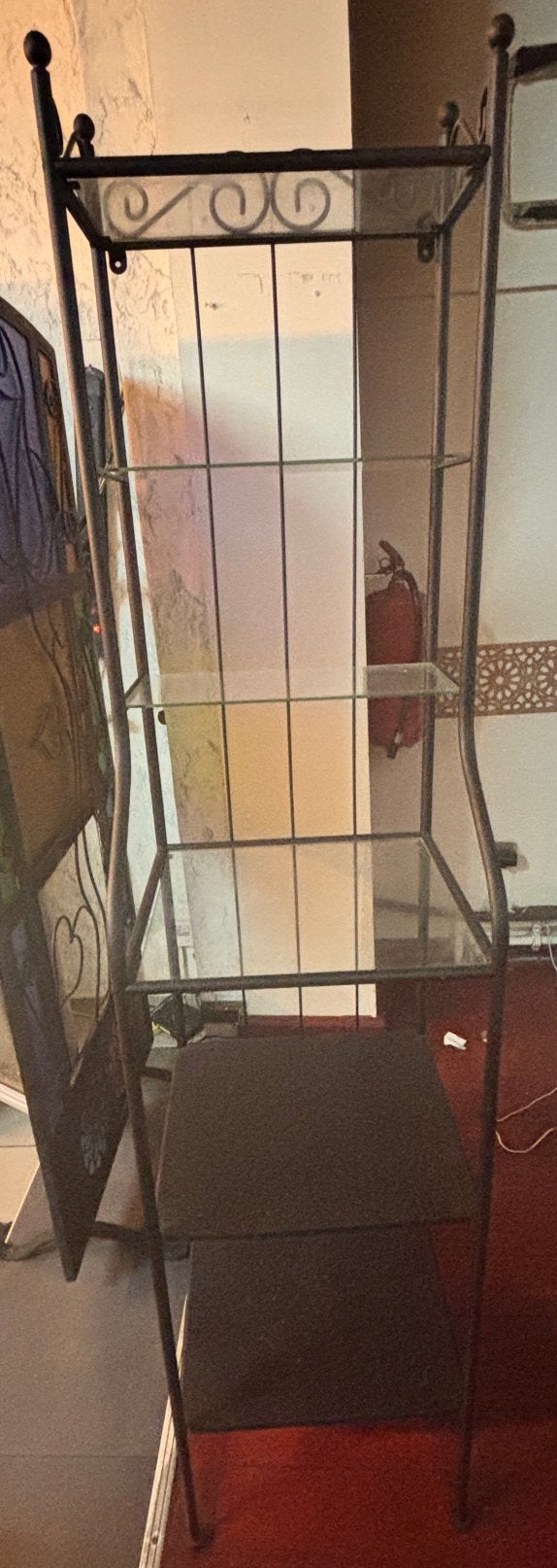 Etagere fer forgé, Enlèvement, Comme neuf