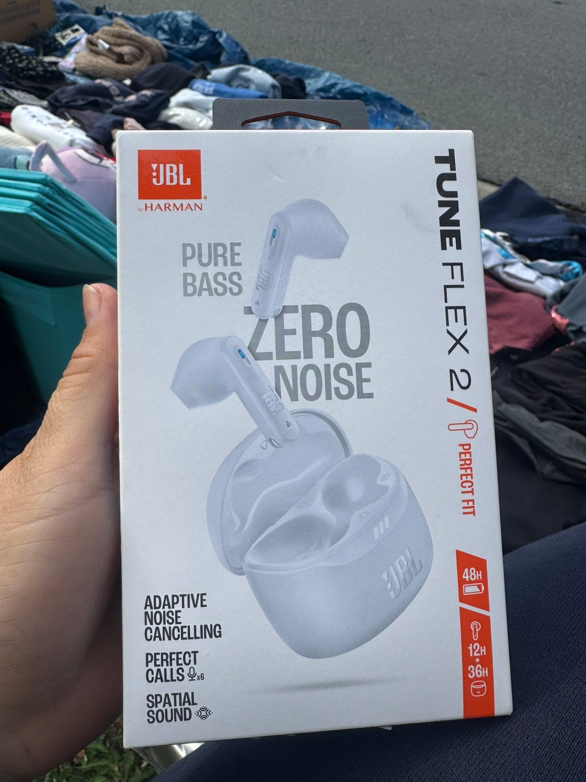 Jbl tune flex 2, TV, Hi-fi & Vidéo, Casques audio, Enlèvement, Comme neuf, JBL
