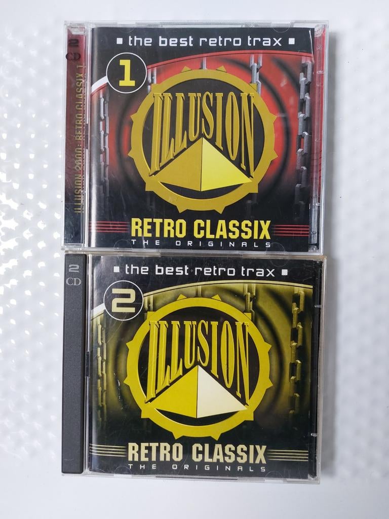 ILLUSION - RETRO CLASSIX 1+2, Cd's en Dvd's, Cd's | Dance en House, Verzenden