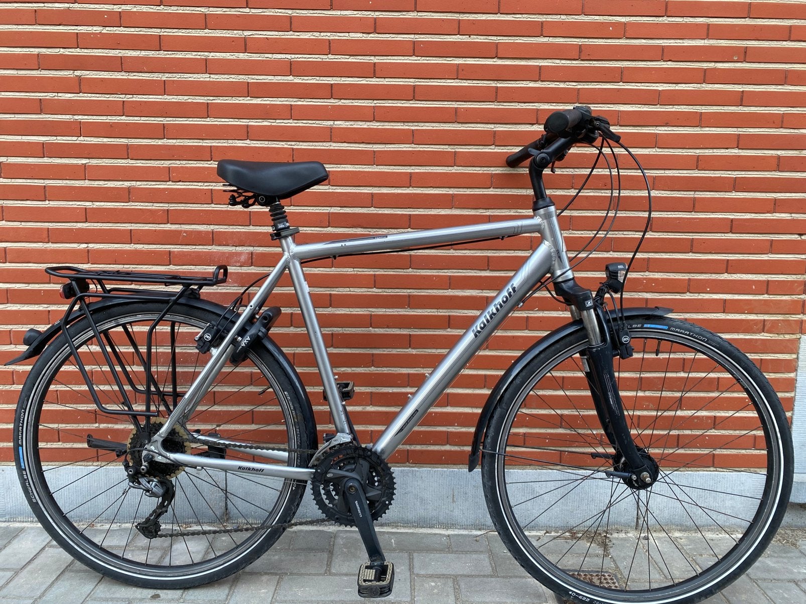 Kalkhoff Herenfiets gazelle velo de ville Koga cube vsf, 28 inch, Vering, Velgrem, Zo goed als nieuw