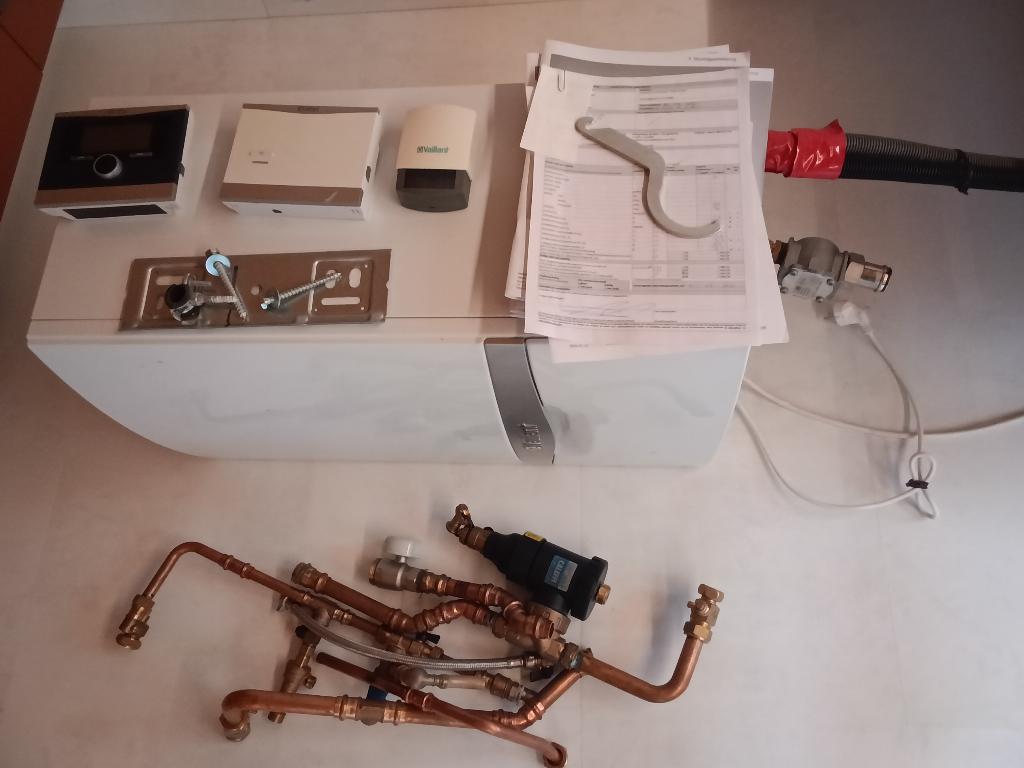 Vaillant ecoTEC plus condensatie wandketel VCW 296, Bricolage & Construction, Chauffe-eau & Boilers, Utilisé, Boiler, Gaz naturel