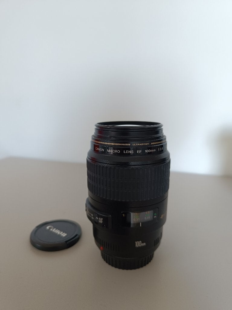 Canon EF 100 mm f/2.8 Macro, TV, Hi-fi & Vidéo, Photo | Lentilles & Objectifs, Comme neuf, Objectif macro, Autofocus, Canon EF