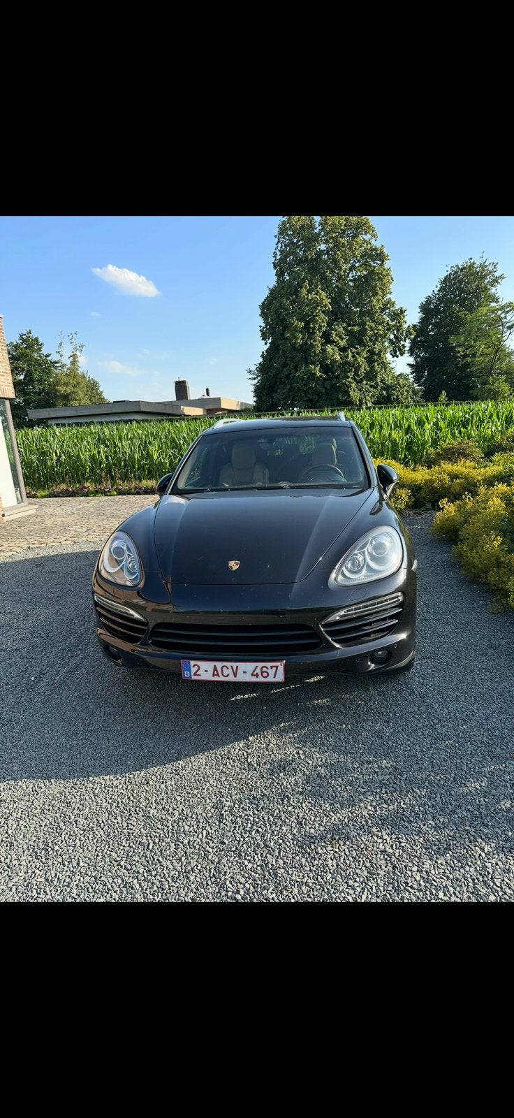 Porsche cayenne, Auto's, Porsche, Automaat, Zwart, Leder, Bruin