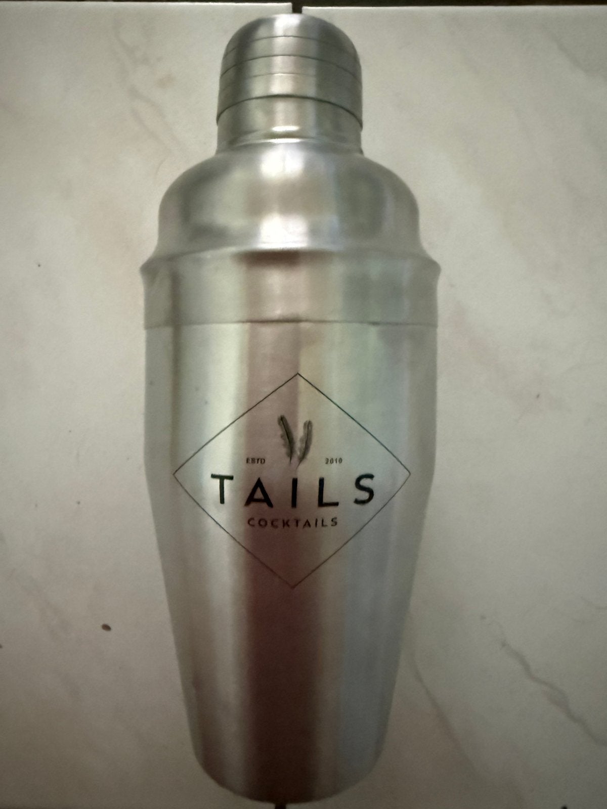 Tails Cocktail Shaker – nieuwstaat – RVS, Huis en Inrichting, Keuken | Keukenbenodigdheden, Ophalen, Zo goed als nieuw