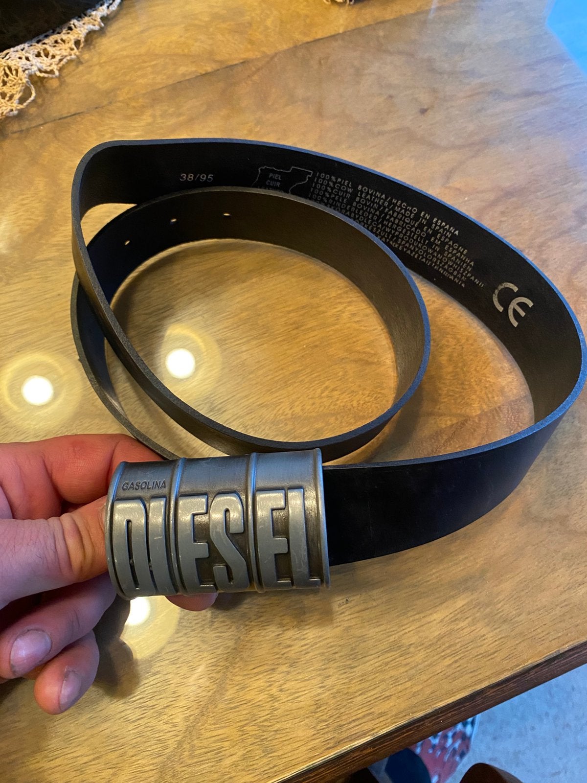 Ceinture cuir Diesel, Vêtements | Hommes, Ceintures, Enlèvement ou Envoi, Comme neuf, Ceinture