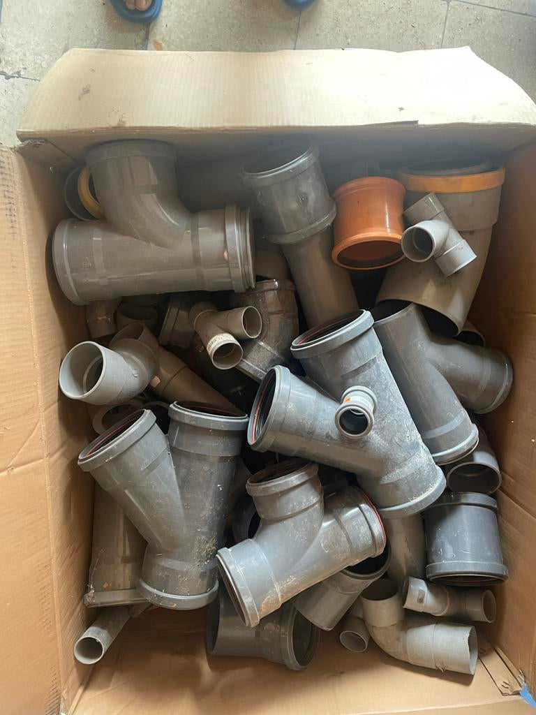 Verbindingsstukken voor pvc buizen, Ophalen, Nieuw, PVC