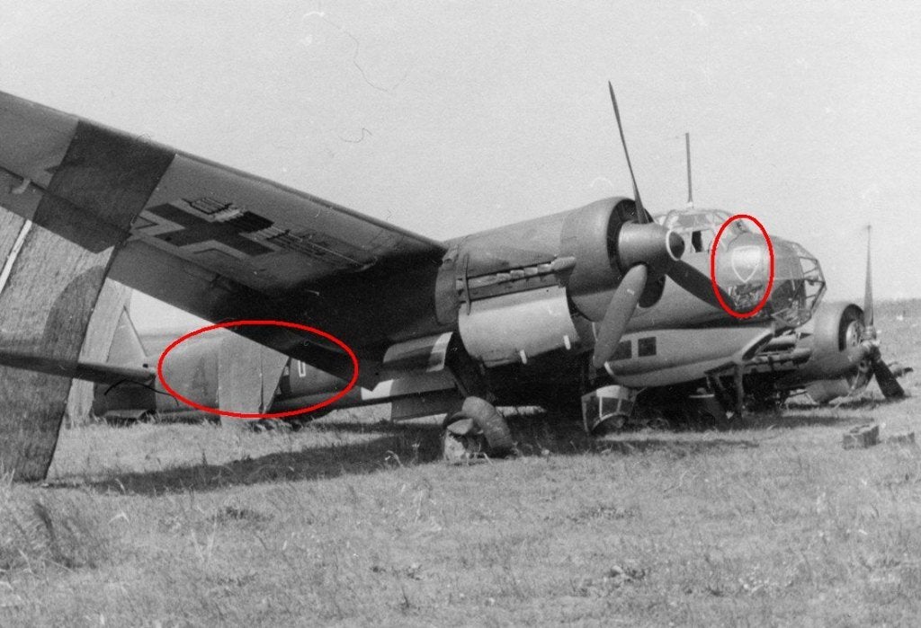 photo originale - avion Junkers Ju 88 - KG 30 Luftwaffe WW2, Envoi, Armée de l'air, Photo ou Poster