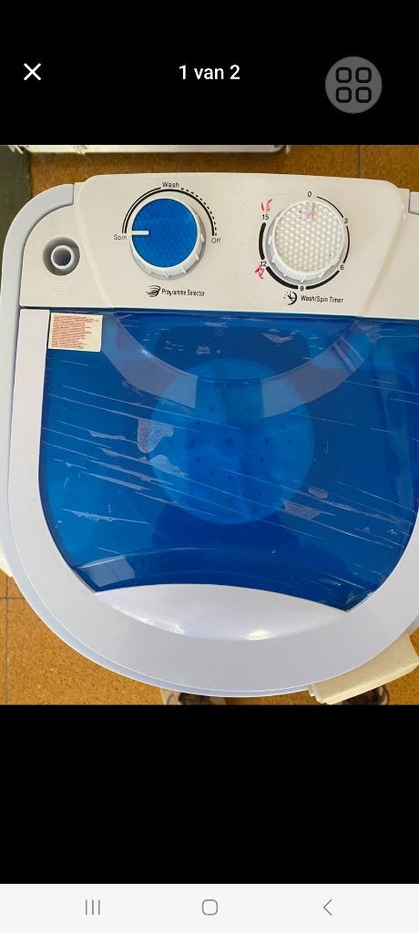 Mini wasmachine, Enlèvement, Comme neuf