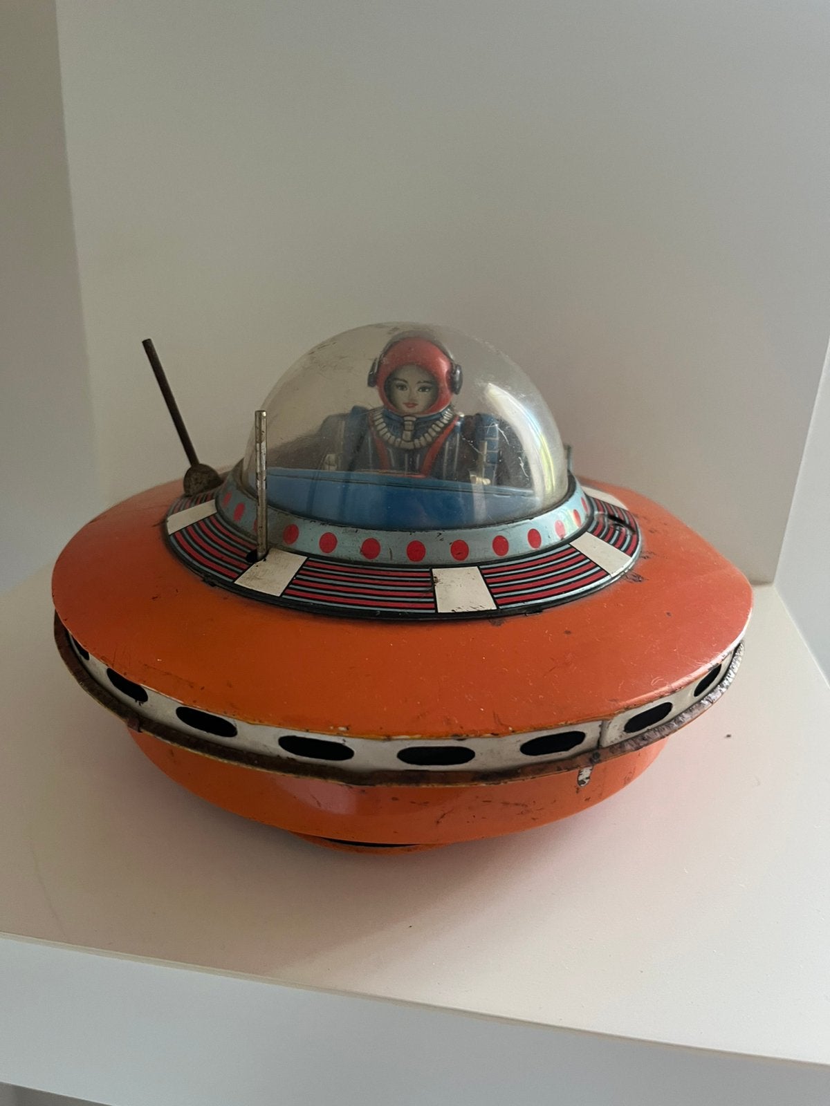 Vintage blikken ufo, Ophalen of Verzenden