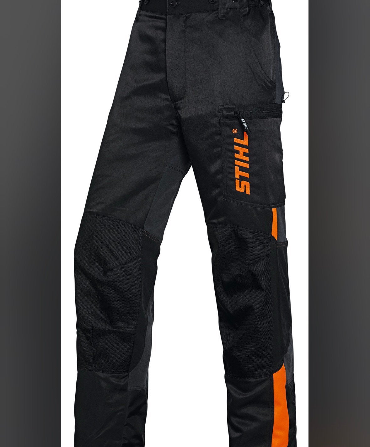Kettingzaag broek Maat Large, Ophalen, Zo goed als nieuw, Broek