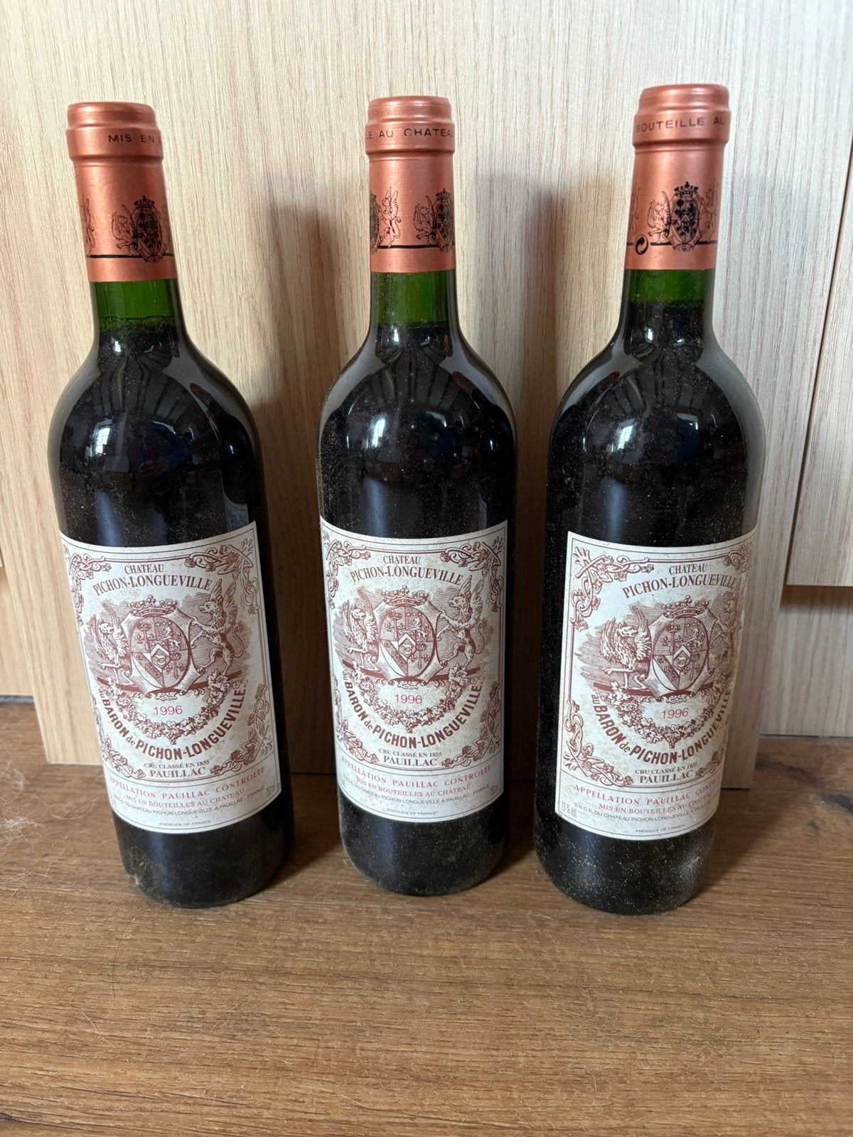 Vin chateau Pichon-longueville cru classé Pauillac, Enlèvement, Comme neuf