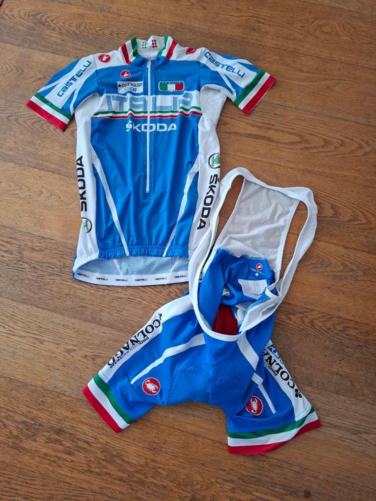 Castelli Italia Skoda Fietsset S NIEUW, Fietsen en Brommers, Fietsaccessoires | Fietskleding, Verzenden