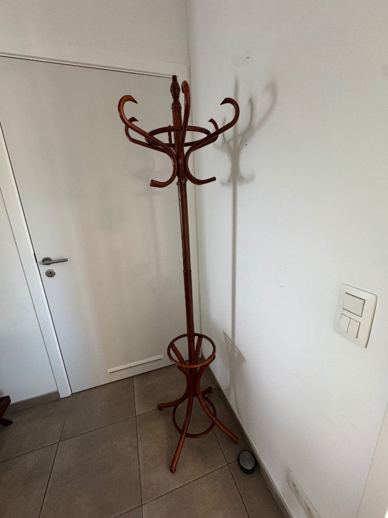 Te koop: houten kapstok – €20 vaste prijs, Ophalen, Gebruikt, Staande kapstok, 150 tot 200 cm