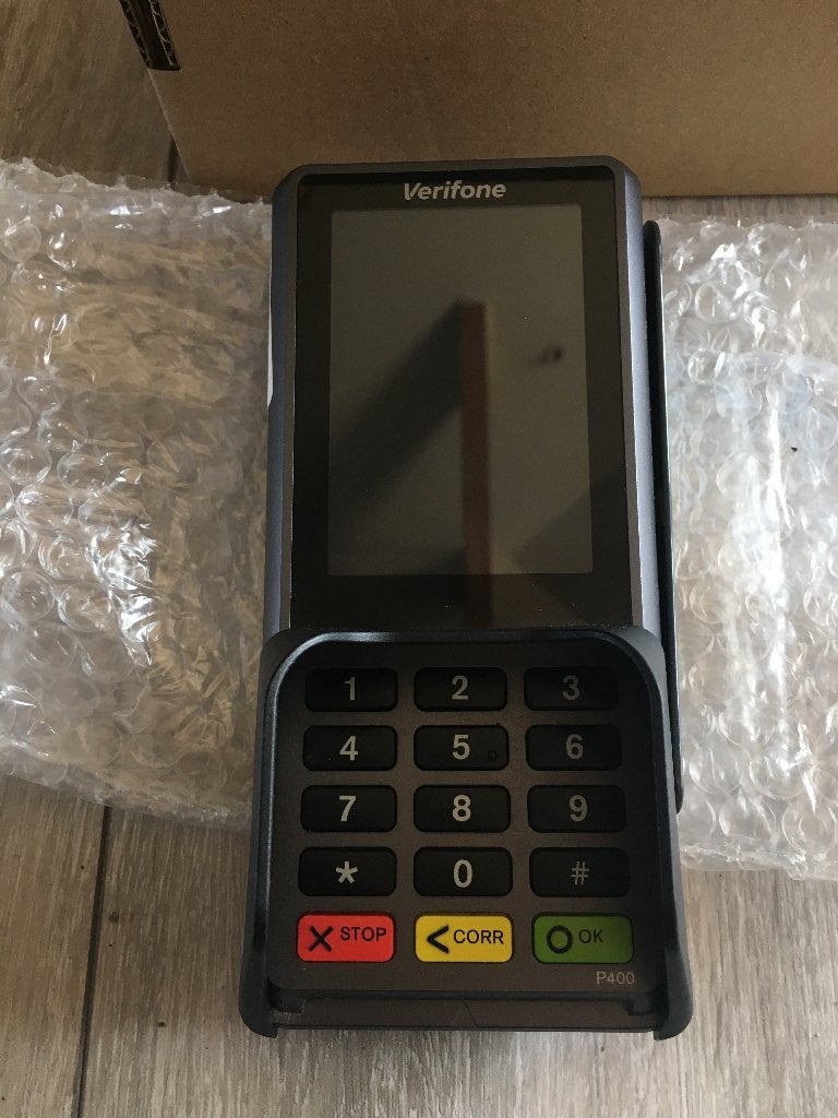 Bancontact toestel / Pinpad P400, Zakelijke goederen, Ophalen of Verzenden