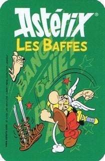Astérix : Les baffes + César l'implacable + Les 5 familles., Collections, Enlèvement ou Envoi, Astérix et Obélix, Neuf, Livre ou Jeu