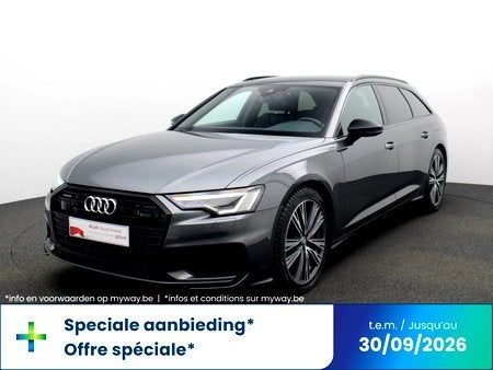 Audi A6 Avant Competition 55 TFSI-e quattro 367 PK S-tronic, Argent ou Gris, Achat, 48 g/km, Break